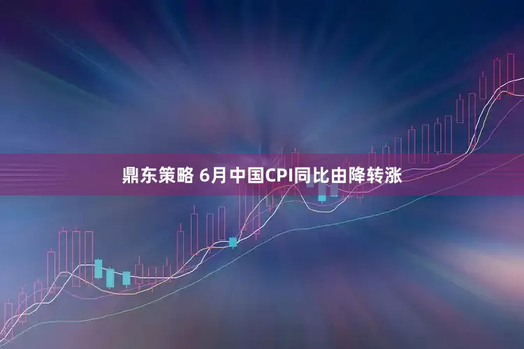 鼎东策略 6月中国CPI同比由降转涨