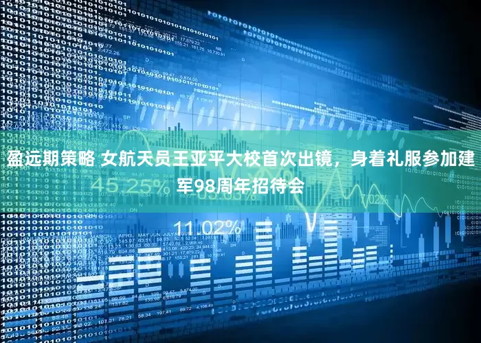 盈远期策略 女航天员王亚平大校首次出镜，身着礼服参加建军98周年招待会