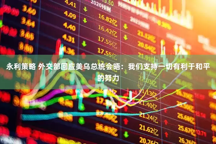 永利策略 外交部回应美乌总统会晤：我们支持一切有利于和平的努力