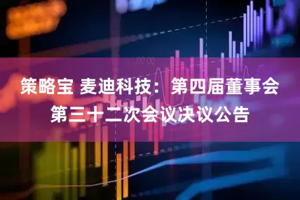 策略宝 麦迪科技：第四届董事会第三十二次会议决议公告